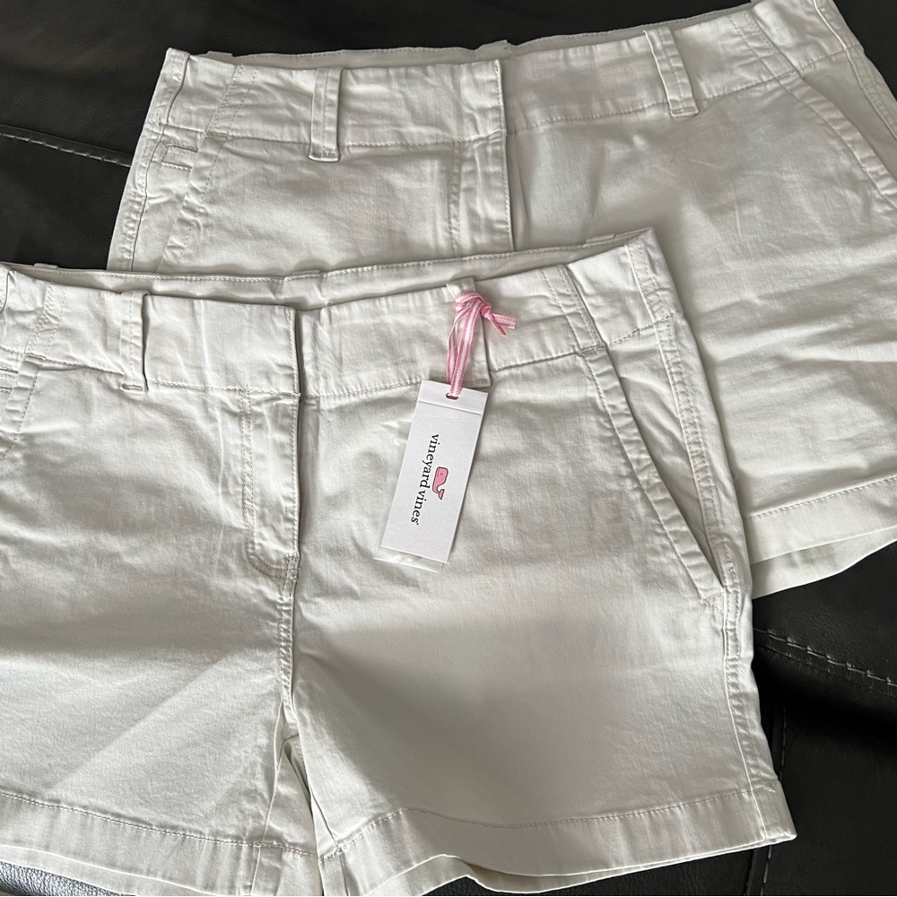 Vineyard Vine Light Khaki Shorts 2 pairs